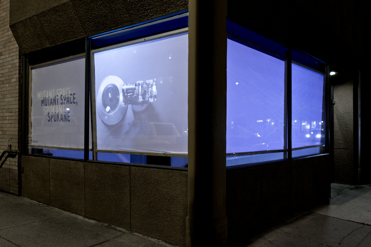 Mutant Space, Spokane, Installation View, Atif Akin, 2015